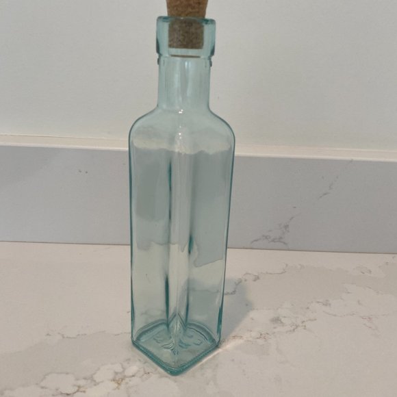 Apothecary Bottles, Set Of Six, Various Sizes, Blue And Green, With Corks - Picture 9 of 16